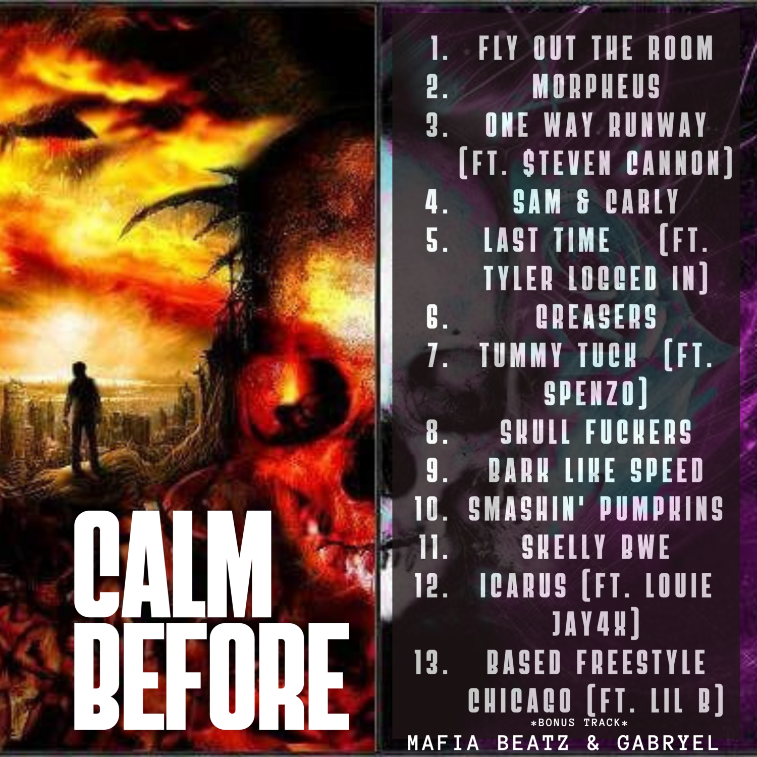 Mafia Beatz & Gabryel Release “Calm Before” album!